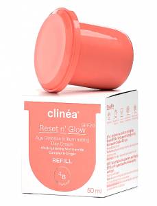 Clinea Reset n' Glow SPF20 Refill 50ml Κρέμα Αντιγήρανσης και Λάμψης