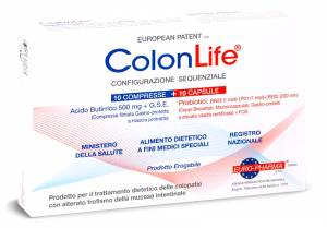 Bionat Colon Life για Παθήσεις του Παχέος Εντέρου 10tabs + 10caps