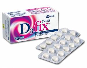 D3 Fix Extra 2000iu 60 δισκία βιταμίνη D3