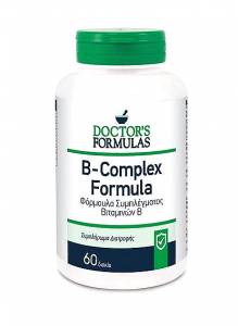 Doctor's Formulas B-Complex Φόρμουλα Συμπλέγματος Β 60 caps