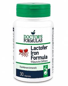 Doctor's Formulas Lactofer Iron Formula Φόρμουλα Σιδήρου 30caps