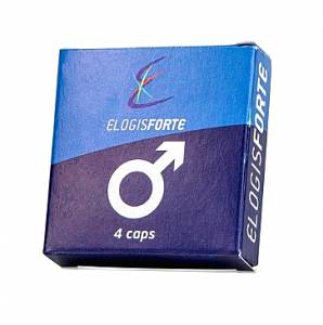 Elogis Forte Blue Συμπλήρωμα για την Σεξουαλική Υγεία 4 κάψουλες
