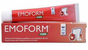 Emoform Fluor Οδοντόκρεμα κατά της Τερηδόνας 50ml/70gr