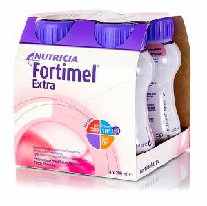 Nutricia Fortimel Extra 4 x 200ml Φράουλα