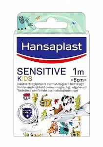 Hansaplast Sensitive Kids 1m X 6cm