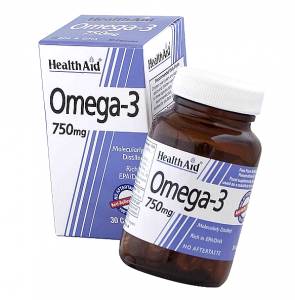 Health Aid Omega-3 30caps Ωμέγα3 Λιπαρά οξέα 750mg