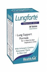 Health Aid Lungforte 30 tabs για το Αναπνευστικό