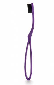 InterMed Professional Ergonomic Toothbrush Medium Purple