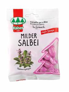 Kaiser Milder Salbei Καραμέλες για Βήχα με Φασκόμηλο & 13 Βότανα