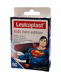 BSN Medical Leukoplast Kids Superman 12τμχ Παιδικά Τραυμαπλάστ