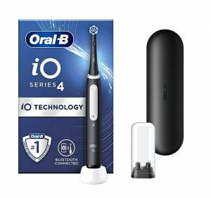 Oral-B iO Series 4 Ηλεκτρική Οδοντόβουρτσα Black