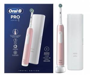 Oral-B Pro Series 1 με Θήκη Ταξιδίου Ροζ