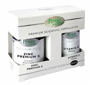 Power Health PROMO Zinc Premium 5 30caps + Vitamin C 1000mg