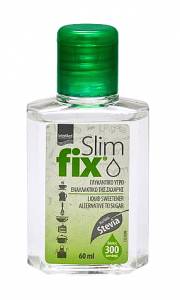 InterMed Slim Fix 60ml υγρό γλυκαντικό με γλυκοζίτες στεβιόλης