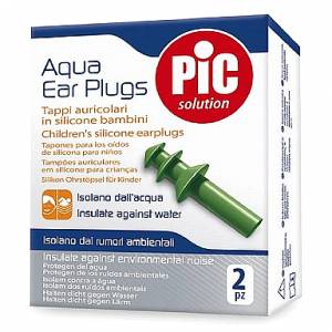 PIC Aqua Ear Plugs Sport Ωτοασπίδες Σιλικόνης Παιδικές 2τμχ