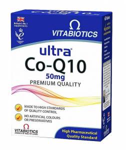 Vitabiotics Ultra Co-Q10 High Quality Standard 50mg 60 ταμπλέτες