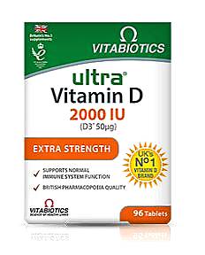 Vitabiotics Ultra-D3 2000IU 96tabs