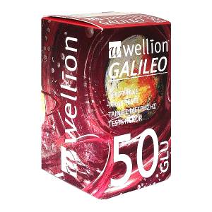 Wellion Galileo Ταινίες Μέτρησης Σακχάρου 50τμχ