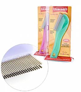 Licecomb διπλή μεταλλική χτένα για τις ψείρες